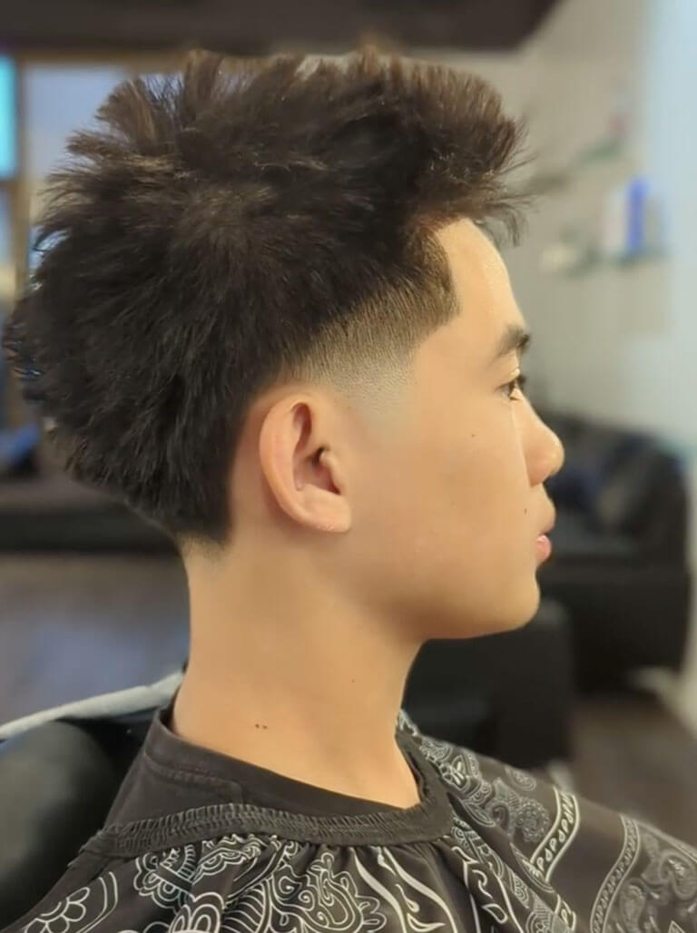 Mens haircut