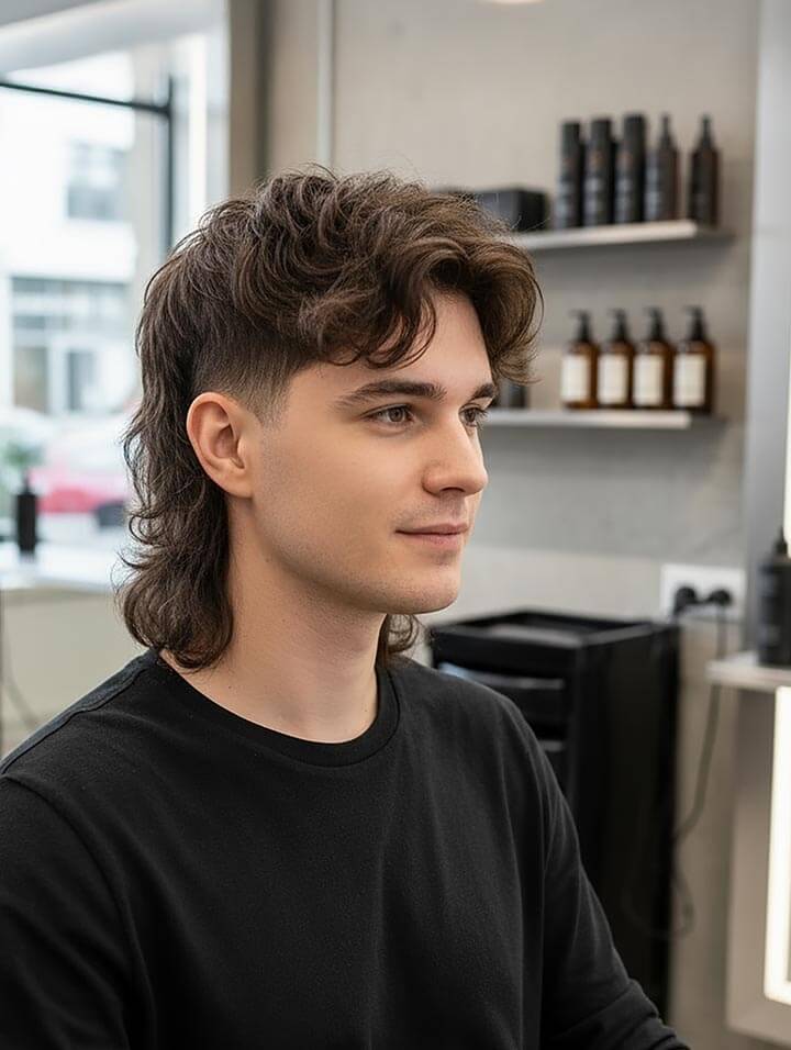 Snips Modern Mullet haircut